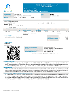 Formato CPi - Factura Electrónica - CFDI (Anexo 20 Versión 3.3)