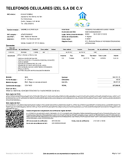 Formato SAT-2 - Factura Electrónica - CFDI (Anexo 20 Versión 3.3)